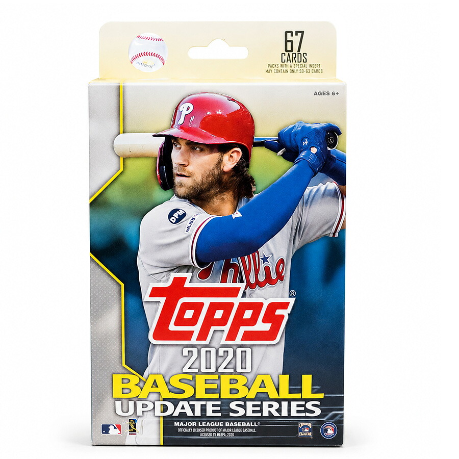 MLB フィリーズ トレーディングカード/トレカ 【廃盤モデル】2020 Update Series ハンガーボックス Topps 【ブライス・ハーパー カバー】|MLB.NBAグッズショップ SELECTION