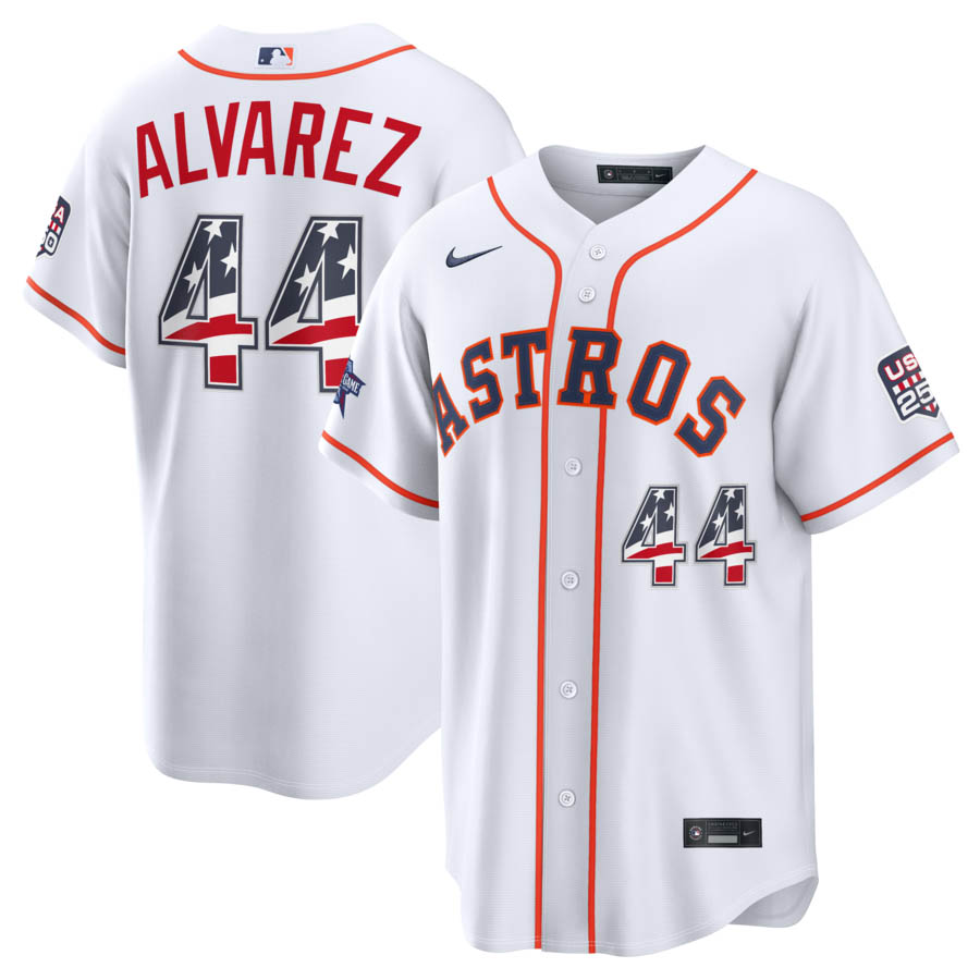 MLB ヨルダン・アルバレス アストロズ ユニフォーム オールスターゲーム2026 スターズ＆ストライプス スタジアムジャージ ナイキ/Nike ホワイト｜MLB.NBAグッズショップ　SELECTION 59,862円