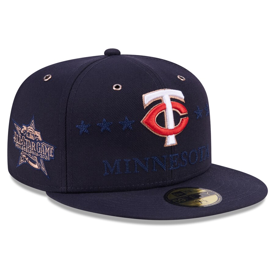MLB ミネソタ・ツインズ キャップ 【海外モデル】オールスターゲーム2026 59FIFTY Fitted Hat ニューエラ/New Era ネイビー|MLB.NBAグッズショップ SELECTION