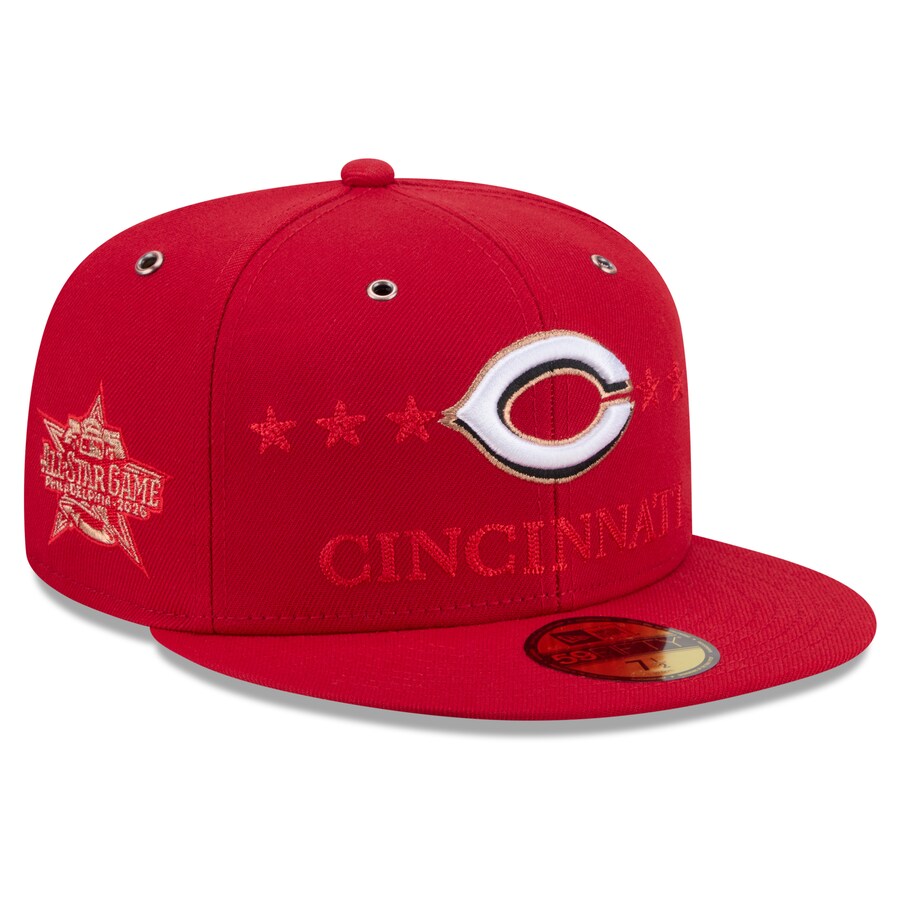 MLB シンシナティ・レッズ キャップ 【海外モデル】オールスターゲーム2026 59FIFTY Fitted Hat ニューエラ/New Era レッド｜MLB.NBAグッズショップ　SELECTION