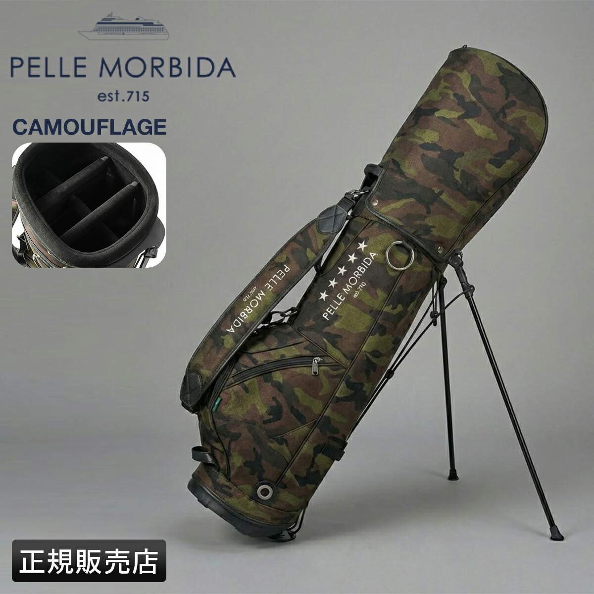 【追加最大+46倍 7/20限定】特典付き ペッレモルビダ ゴルフ スタンドキャディバッグ 合皮 PELLEMORBIDA GOLF pmo-pg101 bspr｜カバンのセレクション