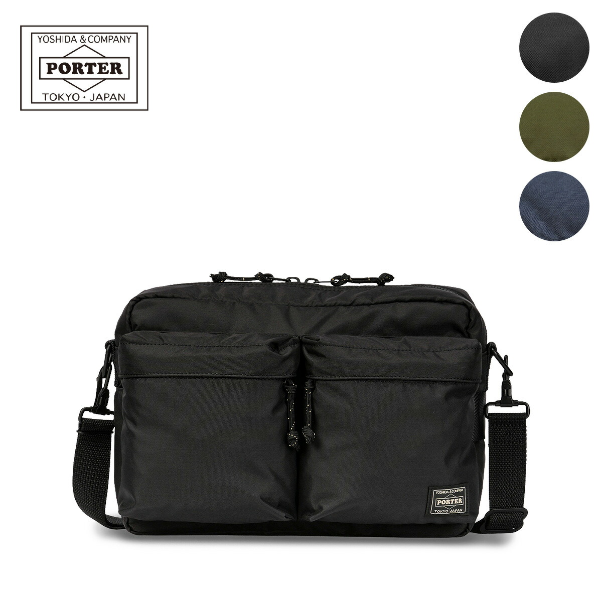 【5H限定豪華プレゼント 7/21 19時~】ポーター フォース ショルダーバッグ (S) 855-05457 PORTER FORCE 吉田カバン ショルダーバッグ メンズ レディース ブランド 斜めがけバッグ|カバンのセレクション