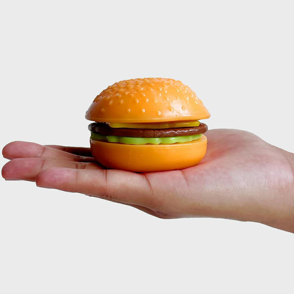 オレンジ ハンバーガー型スクイーズ約10cm 楽天市場】ハンバーガー スクイーズ おもちゃ ストレス解消 癒し