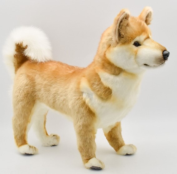 HANSA 正規品　柴犬 48 SHIBA INU　 6345【送料無料】（イヌ、いぬ、犬、ドッグ、人形、置物、オブジェ、ぬいぐるみ、キャラクターグッズ）｜セレクトプラス 8,116円