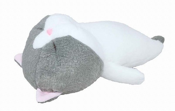 楽天市場】特価SB【ンめねこ まんぷく！ ごろ寝 ぬいぐるみ 32cm