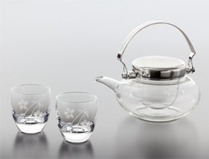 《日本製》酒グラスコレクション　冷酒の器【杯】【盃】【徳利】【日本酒】 （32274　G604-M74） 【送料無料】 （酒器、おちょこ、食器、キッチン）
