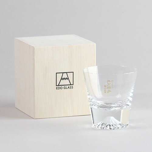《日本製》富士山グラス　ミニロックグラス【田島硝子】（68026　TG20-015-MR） 【送料無料】 （酒器、おちょこ、食器、キッチン）
