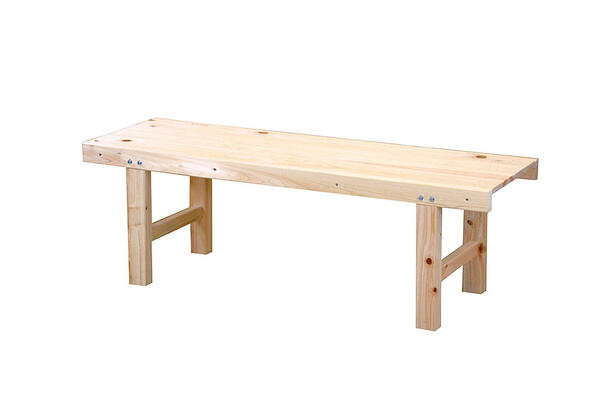 楽天市場】ひのきウッドベンチ（無塗装）W90（51423）＜日本製＞ 組立