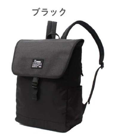 モズ フラップバックパック ZZEI-12 ブラック(103-496637)【送料無料】(リュックサック、デイバッグ、カバン、かばん、鞄)|セレクトプラス