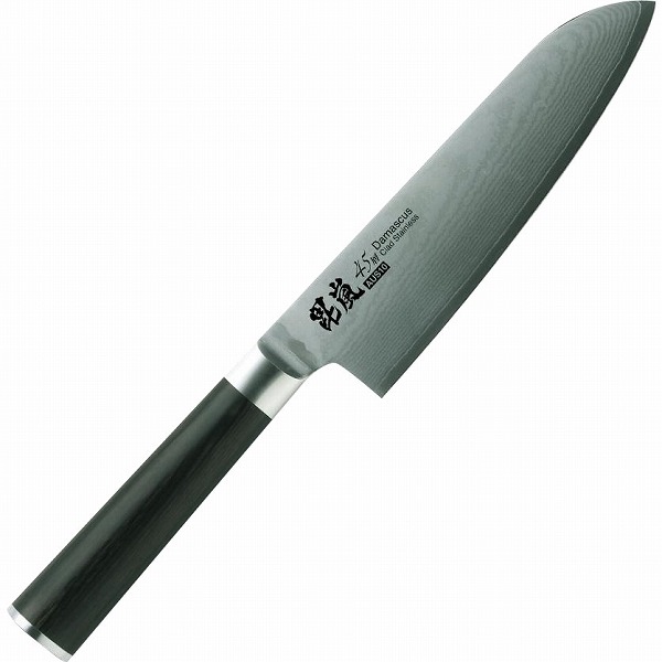 パール金属 毘嵐 ダマスカス45層AUS10三徳包丁165 F-2341 【送料無料】 (包丁・ナイフ、調理器具、キッチン用品）