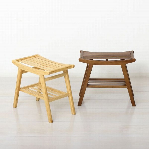 Bamboo スツール　ナチュラル23557　ブラウン23565　　1脚【送料無料】 (カウンターチェアー,バーチェアー,ダイニングチェア,イス,いす,椅子)