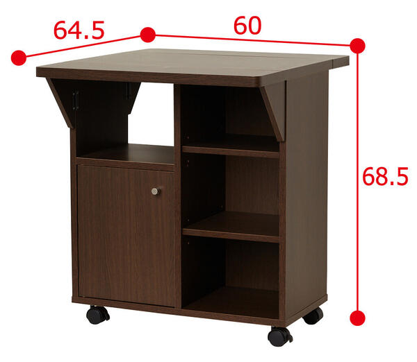 カウンターワゴン 楽天市場】キッチンワゴン/ ミニキッチンカウンター[96365