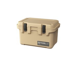 【アイリスオーヤマ】HUGEL クーラーボックス 20L  TC-20 カーキベージュ （290518） 【送料無料】（クーラーBOX、アウトドア,レジャー,キャンプ,スポーツ）