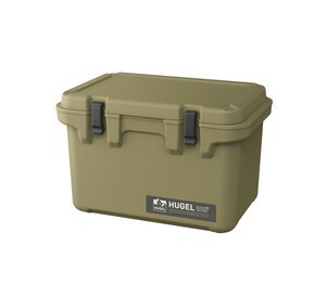 【アイリスオーヤマ】HUGEL クーラーボックス 40L TC-40 ベージュカーキ （294778） 【送料無料】（クーラーBOX、アウトドア,レジャー,キャンプ,スポーツ）