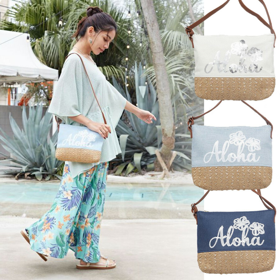 バッグ Aloha 楽天市場】ALOHAPPY Tote Bag 内ポーチ付きアロハッピートート