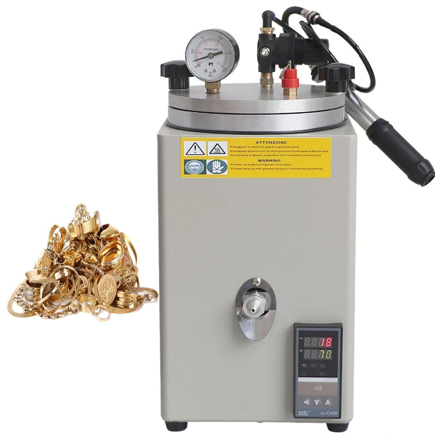 楽天市場】ワックスインジェクター ワックスポット 2.5kg容量のタンク