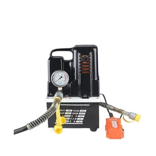 電動油圧ポンプ QQ-700ポータブル電動油圧ポンプ超小型ステーション 高圧オイル 1.2KW 3700r/min パンチング/曲げ/ジャッキ用ハンドヘルドスイッチ付き駆動パワー 初心者向けDIY用｜SelectShop-Honeybees