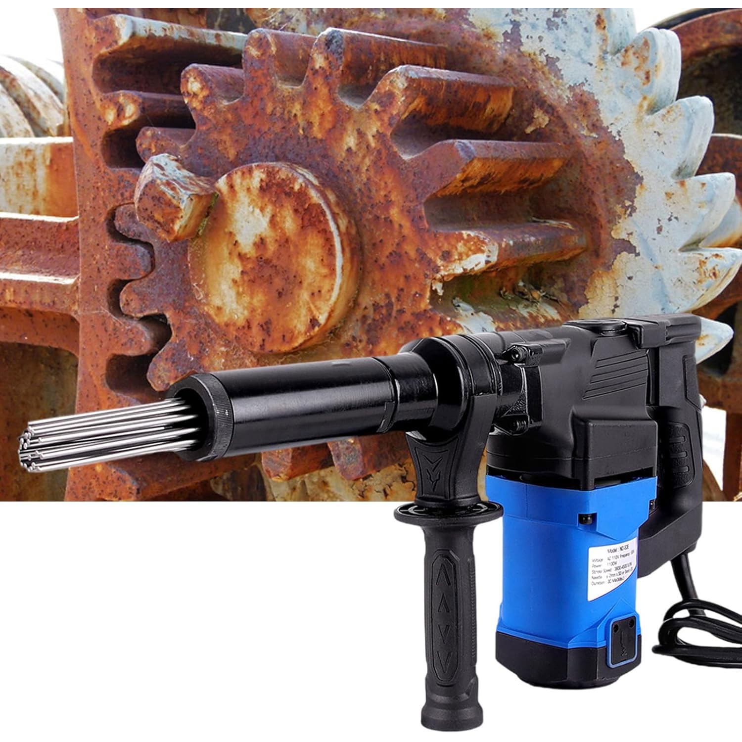 楽天市場】NEWTRY ニードルスケーラー 針式除錆機 空気圧式 サビ除去機