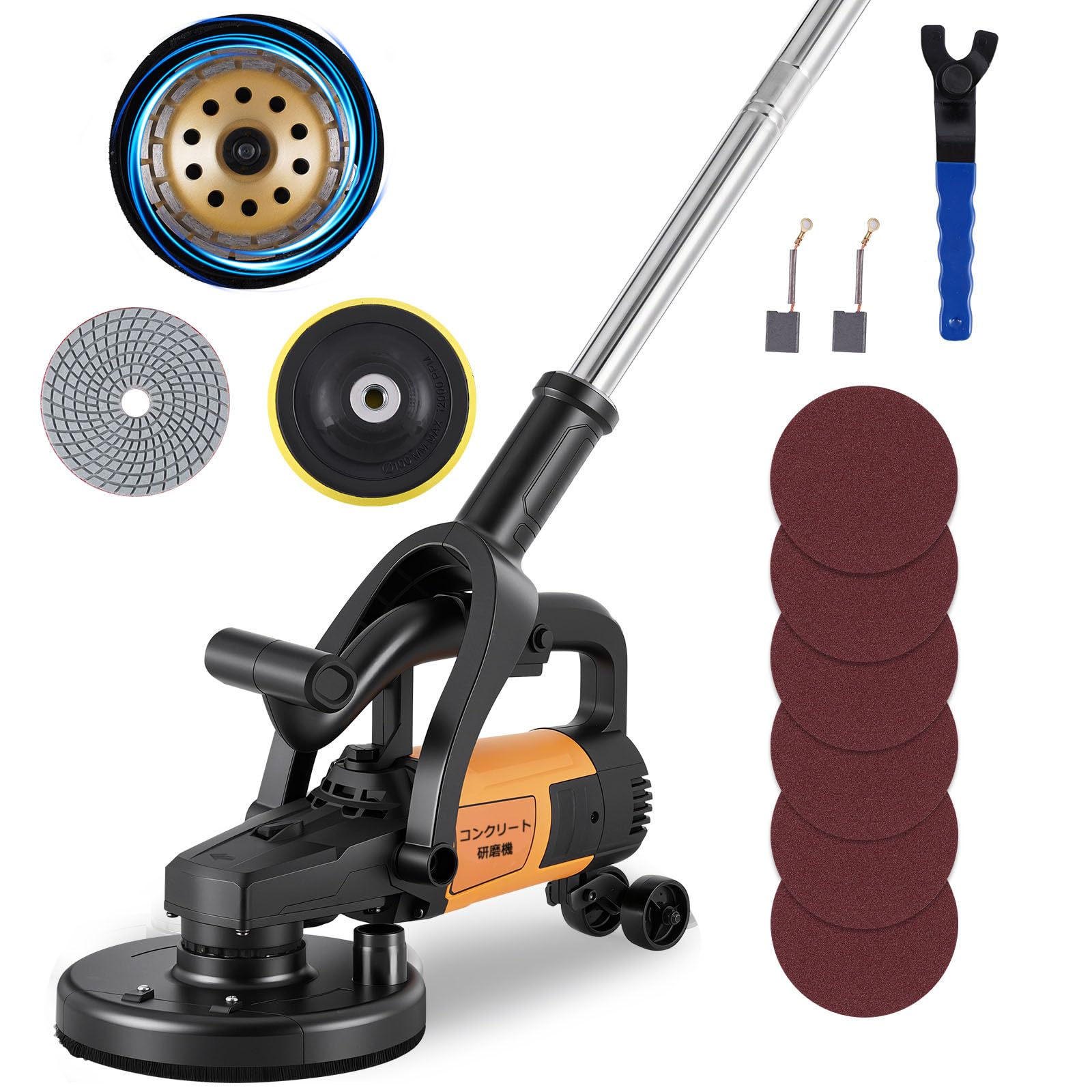 楽天市場】【友定建機】トモサダポリッシャーTP-114本体のみ（付属品