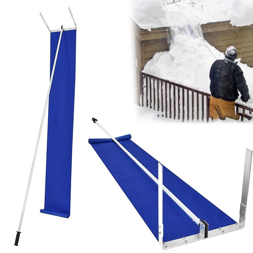 美品 多機能 ニュー楽々雪降ろし & 雪庇落し 6m ホシノ 組み立て式