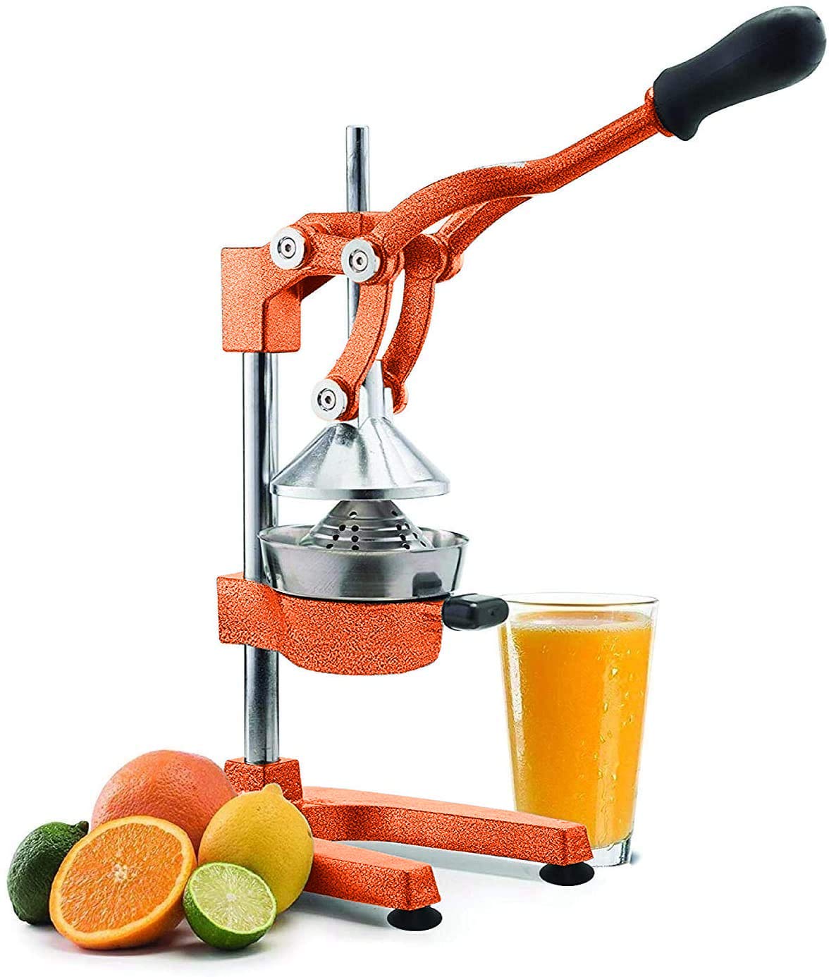 手動フルーツジューサー - 商用グレード 家庭用シトラスレバー絞り器 オレンジ レモン ライム グレープフルーツなどに - 汚れ