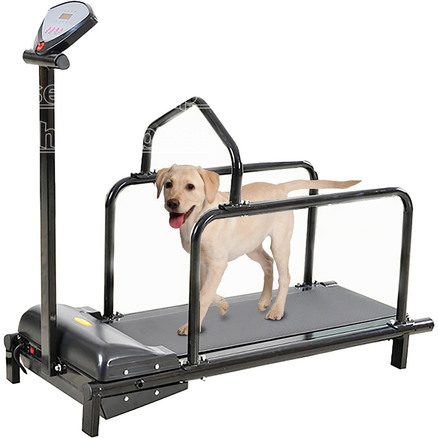 【第四次元押さえるP4倍】犬用トレッドミル 小型犬用 愛玩動物用トレッドミル 犬用 犬用ランニングトレーニングマシン 100kgの耐荷重 LCD見せびらかす付き添い人 屋内用 愛玩動物用 手あそび ペットエクササイズ用