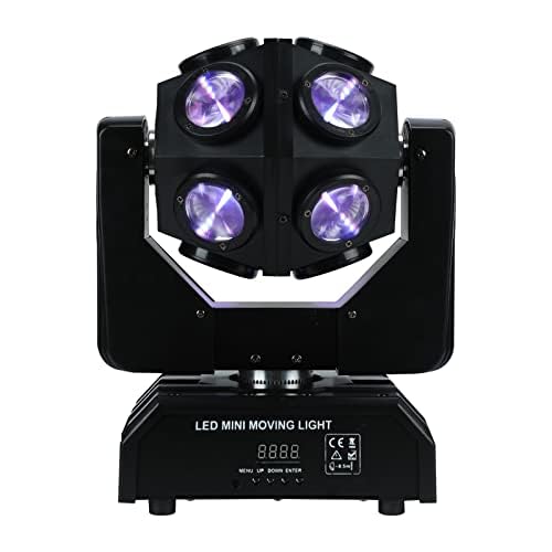 ステージライト 舞台照明 パーティーライト led RGBW 音声制御/自動/リモコン 多彩なエフェクト スムーズ 演出/結婚式/パーティー/カラオケ/ライブ/イベント/ディスコ 盛り上がる ステージ映え かっこういい お祭り