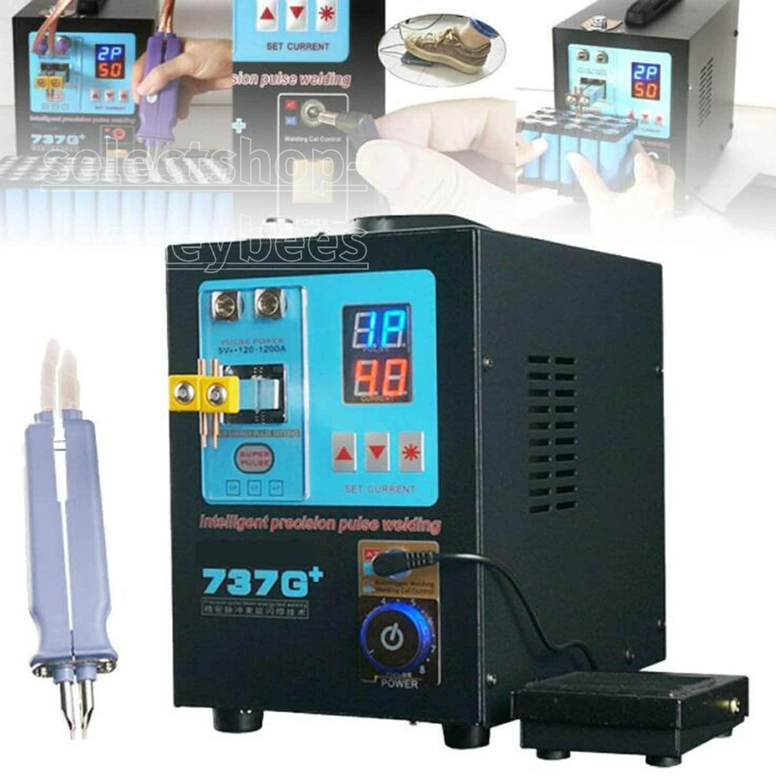 乾電池斑点模様溶接機、18650 14500リチウムバッテリーパックの心臓の鼓動斑点模様溶接機、4.3kw心臓の鼓動磁気取りはらい能力のあるな伸縮式腕の乾電池斑点模様溶接機