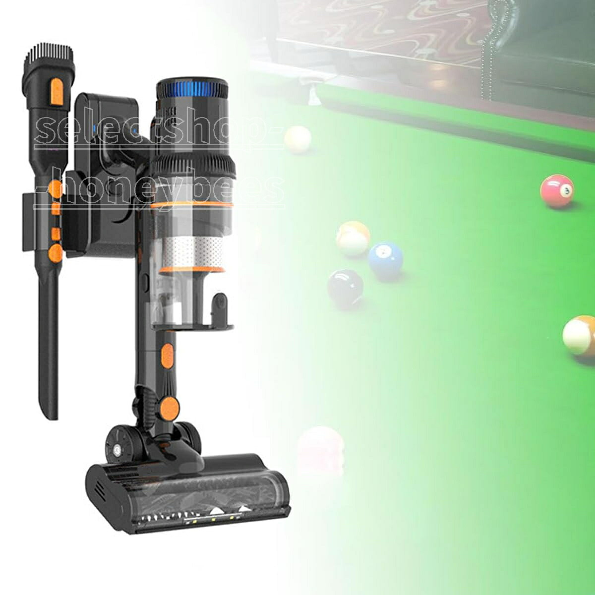 電動ビリヤードテーブルクロスクリーナー、30kpaコードレスビリヤードクロス掃き出す機、LED点火装置付き添い人、3座標軸す早さ合わせる能力のある、ビリヤードテーブルクロスブラシクリーナー、スヌーカーテーブル用