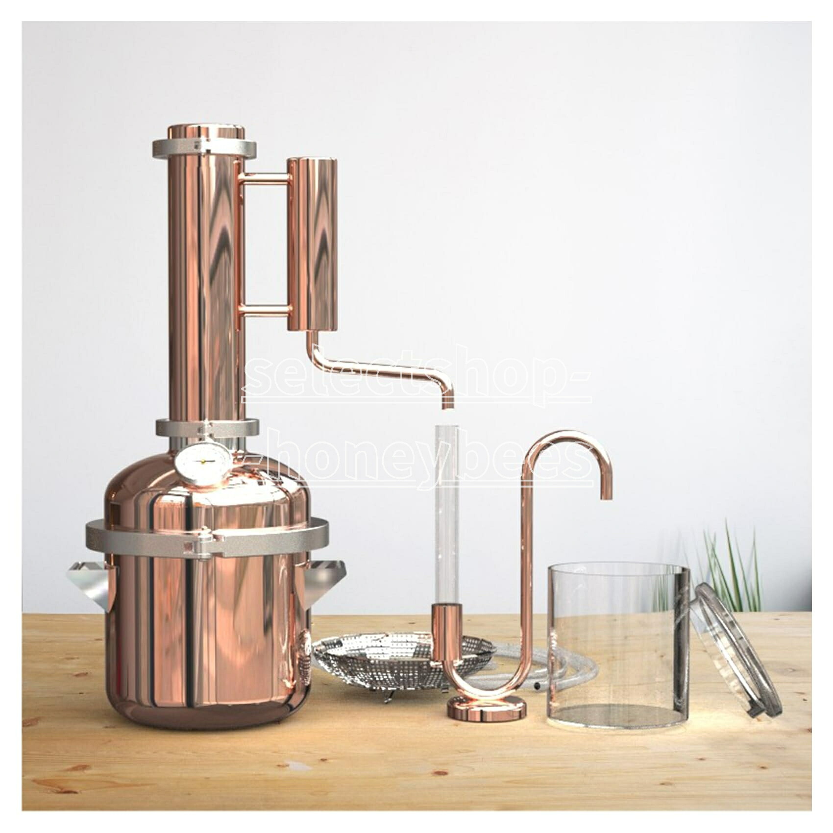 澄ます器 酒 8L 澄ます水器 身寄り用 純銅 ブドウ酒醸造酒とり備える 【ハイドロゾル/エッセンシャルオイル/ブドウ酒/馨香/薬草】 DIY 酒かん器 灯し火陶芸コンロ/ガスコンロ 飾り気の無いなとり備える 住み処 美容室 スパ エステ赤ちょうちん