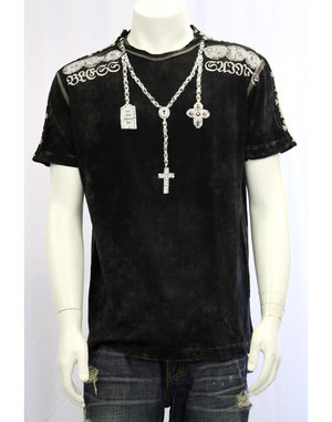 【THE SAINTS SINPHONY/セインツシンフォニー】CAVIAR・Tシャツ（半袖・クルーネック・ブラック・BLK）/メンズ【インポート】【セレカジ】【正規品】｜セレクトショップMOMO