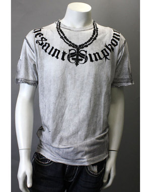 【THE SAINTS SINPHONY/セインツシンフォニー】ZOMBIE・Tシャツ（半袖・クルーネック・ホワイト・WHT）/メンズ【インポート】【セレカジ】【正規品】