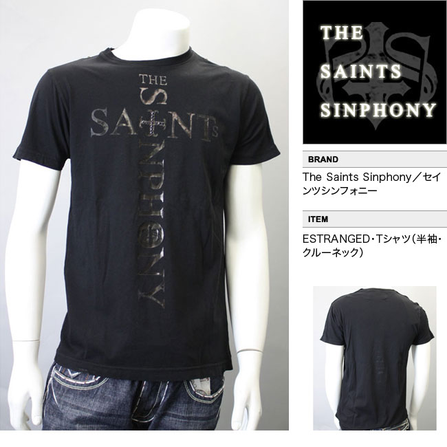 人気No.1 PONY・Tシャツ（半袖・クルーネック・ホワイト・WHT）/メンズ【インポート】【セレカジ】【正規品】  SINPHONY/セインツシンフォニー】WHITE SAINTS 【THE ss11-3091cte