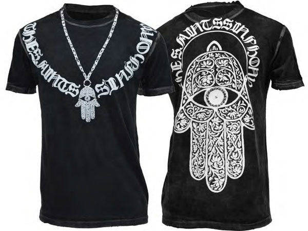 【THE SAINTS SINPHONY/セインツシンフォニー】 THE MINDS EYE・Tシャツ（半袖・クルーネック・ブラック・BLK）/メンズ 【インポート】【セレカジ】【正規品】