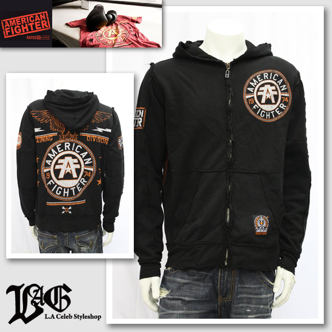 affliction アフリクション　パーカー リバーシブルフードパーカー 十字架クロス/黒 AFFLICTION ア