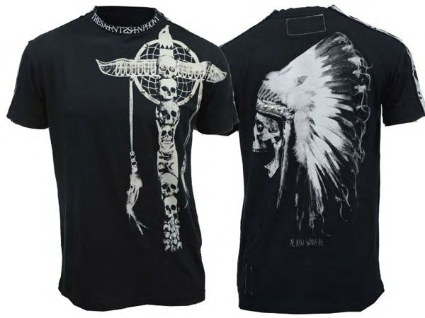 新作【THE SAINTS SINPHONY/セインツシンフォニー】CHIEF・ティーシャツ（半袖・労働者の一団のど首・黒いこと・BLK）/メンズ【輸入物】【セレカジ】【定め事品】