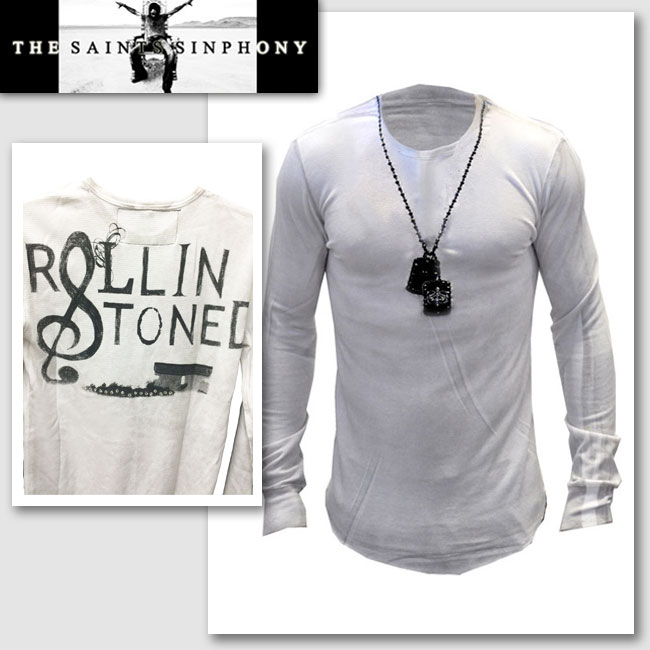 【THE SAINTS SINPHONY/セインツシンフォニー】BLOWN・Tシャツ(長袖・ホワイト・WHT)/メンズ【インポート】【セレカジ】【正規品】|セレクトショップMOMO