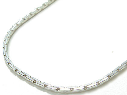 ネックレス シルバーアクセサリー 幅0.2cmスネークシルバーネックレスチェーン
