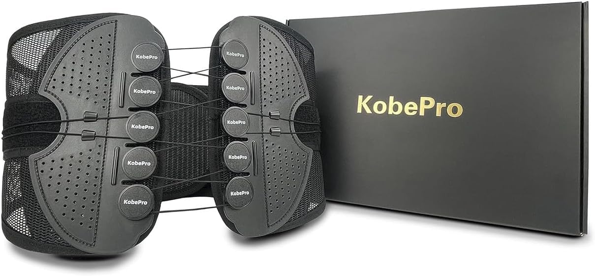 KobePro 腰痛 ベルト 腰サポーター 正規品 【整体師厳選お勧め】 腰コルセット 強力固定サポート 腰用ベルト メッシュ通気 10個 動滑車式 姿勢 自・疔??整 加圧式 スポーツ 仕事用 作業用 男女