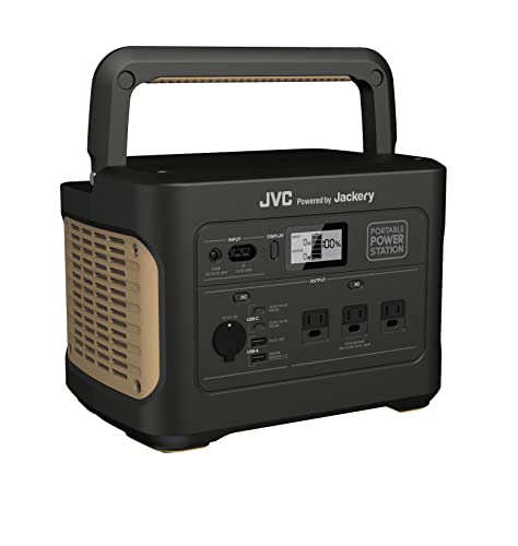 JVCケンウッド JVC BN-RB10-CA ポータブル電源 AC出力 1000W 容量 1002Wh 国内メーカー品質 家庭用 ポータブルバッテリー 防災 アウトドア キャンプ 正弦波