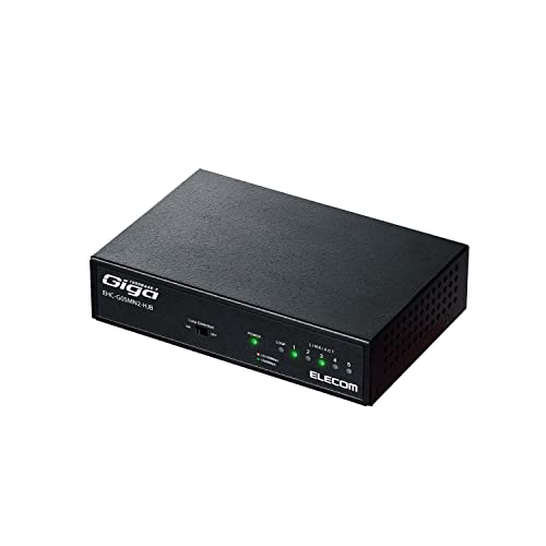 楽天市場】エレコム Giga対応 スイッチングハブ 5ポート スイッチ 金属