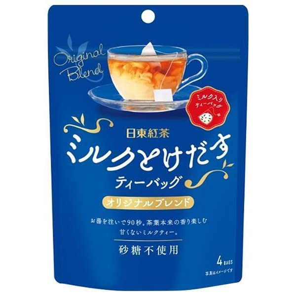 三井農林 日東紅茶 ミルクとけだすティーバッグ オリジナルブレンド (8g×4P)×24袋入 7,290円