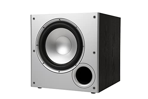 豚肉オーディオ POLK AUDIO サブウーファー ブラックアッシュ PSW10 ホームシアターシステム-TV・オーディオ・カメラ