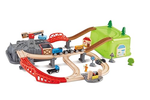 Hape(ハペ) お片付けボックスレールセット E3764 3歳~ 4,624円