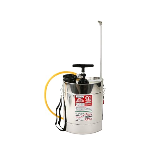 セフティー3(Safety-3) 肩掛半自動噴霧器 9L 樹脂ポンプ ノズル49cm 1頭口