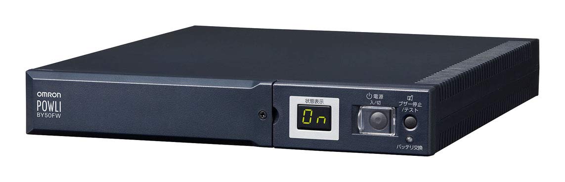 楽天市場】BY50FW オムロン製 常時商用給電方式（正弦波） 薄型UPS