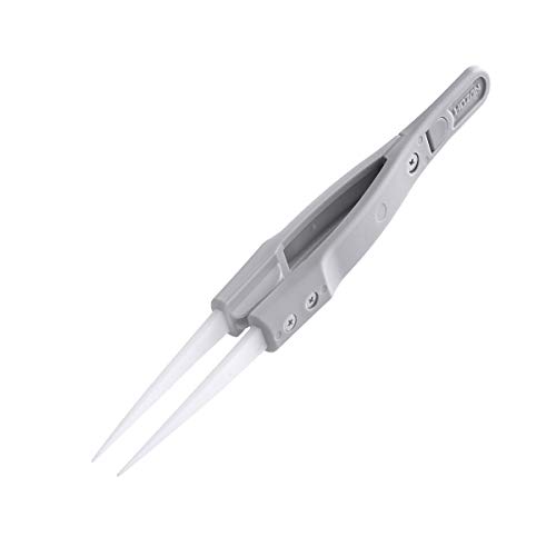 ホーザン(HOZAN) セラミックピンセット 全長126mm 開き幅8mm 先端幅0.5mm P-550-C