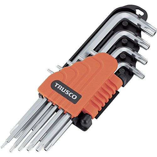 TRUSCO(トラスコ) ヘックスローブレンチセット 9本組 TTW-9S