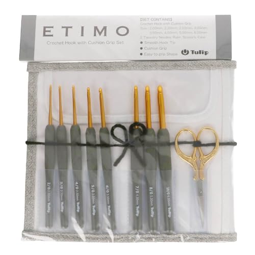 チューリップ(Tulip) ETIMOかぎ針セット プレミアムゴールド TEG-001