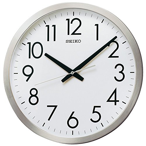 セイコークロック 掛け時計 オフィスタイプ アナログ クオーツ 金属枠 KH409S SEIKO